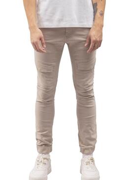 Pantaloni Klout Cargo Beige per Uomo