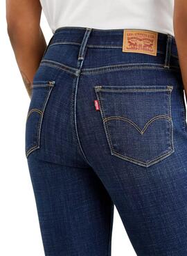 Jeans Levis 721 High Aumento Skinny Azul