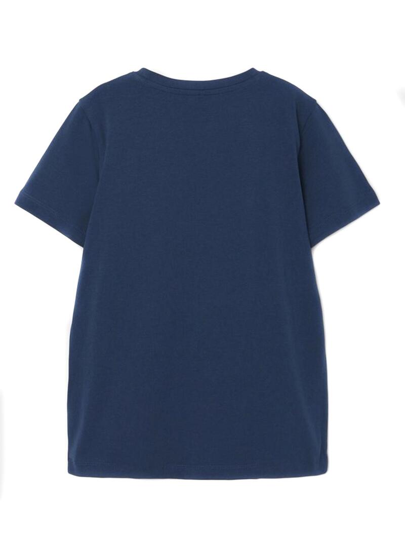 T-Shirt Name It Pacman Justus Blu Navy per Bambino