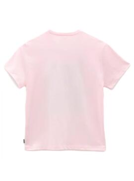 T-Shirt Vans Gioiello Leopard Rosa per Bambina