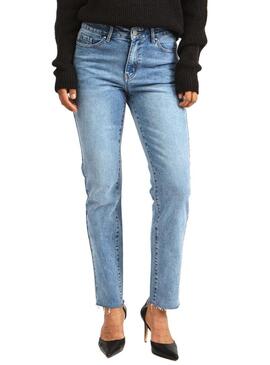 Jeans Vila Stray Blu per Donna