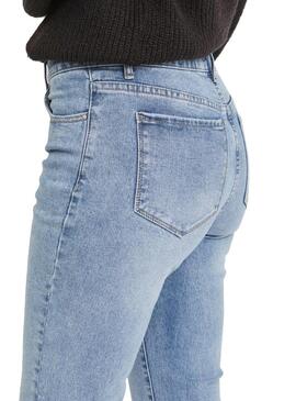 Jeans Vila Stray Blu per Donna