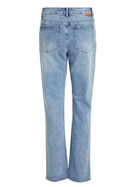 Jeans Vila Stray Blu per Donna