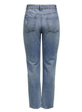 Jeans Only Fine Ciao Aumento Blu per Donna