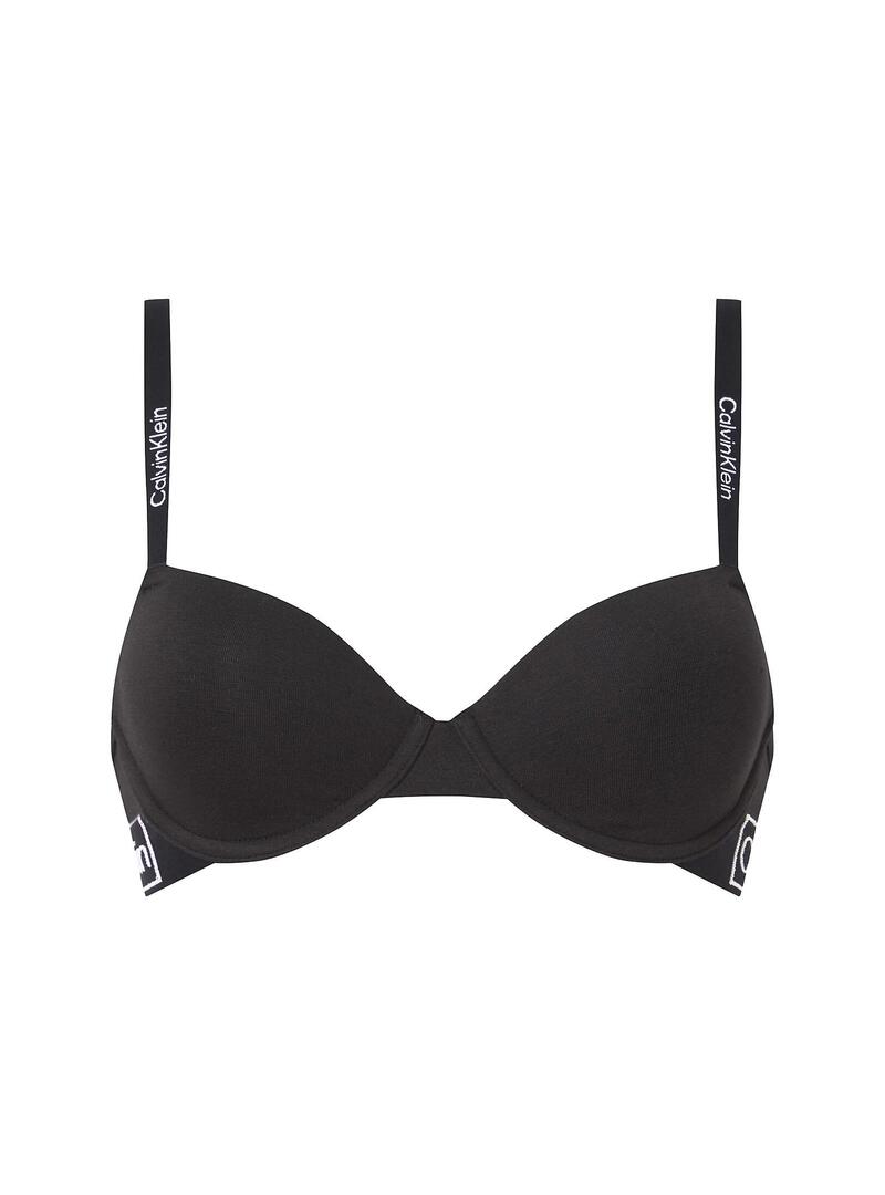 Reggiseno Calvin Klein Lightly Lined Balcon Nero