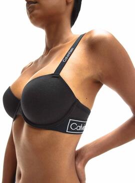 Reggiseno Calvin Klein Lightly Lined Balcon Nero