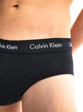Pack3 Mutande Calvin Klein Slips Nero Uomo