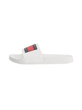 Flip flops Tommy Jeans Flag Beige per Donna