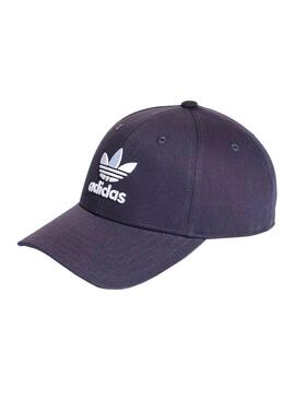 Berretto Adidas Trefoil Baseball Blu Navy per Bambini