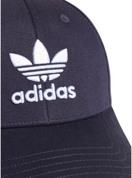 Berretto Adidas Trefoil Baseball Blu Navy per Bambini