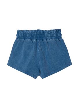 Short Mayoral Delavado Blu per Bambina