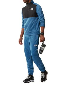 Pantaloni Tuta sportiva The North Face  Fleece Blu Uomo