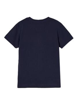 Set 2 T-Shirt Mayoral Verde Blu Navy per Bambino