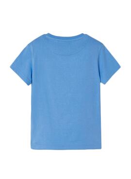 T-Shirt Mayoral Racchette Blu per Bambino