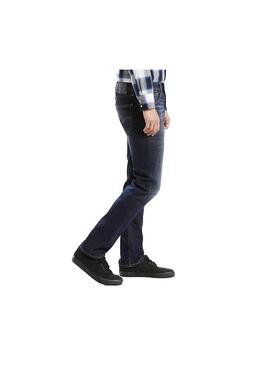 Pantaloni Jeans Levis 511 Slim Blu Oscuro per Uomo