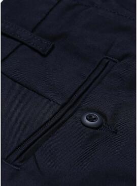 Pantaloni Carhartt Sid Blu Navy per Uomo