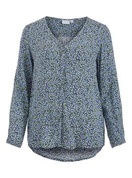 Camicia Vila Vipaya Scollo a V Stampata per Donna