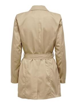 Gabardina Only Valerie Beige per Donna