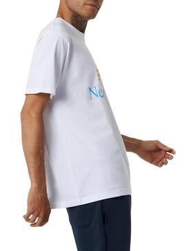 T-Shirt NB Essentials Celebrate Split Logo Bianco