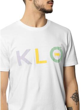 T-Shirt Klout Klo Bianco