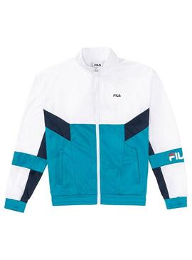 Giacca Fila Talen Turquoise Man