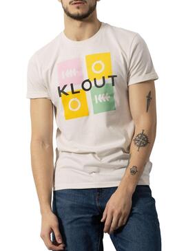 T-Shirt Klout Puzzle beige