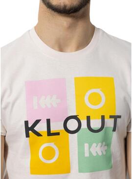 T-Shirt Klout Puzzle beige