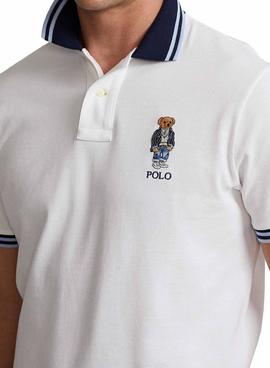 Polo Polo Ralph Lauren Bear Bianco per Uomo