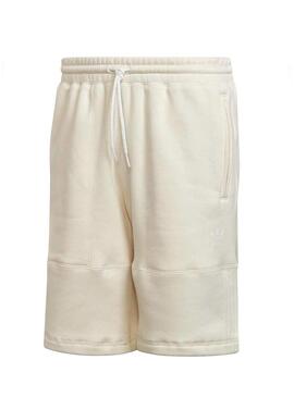 Pantaloncini Adidas 3 Stripes Beige per Uomo