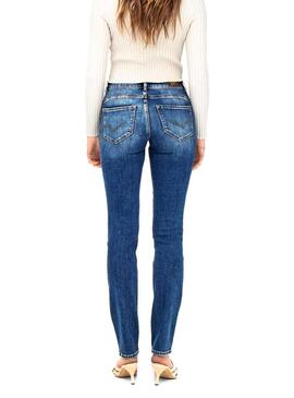 Jeans Only Leva Life Slim Blu Donna
