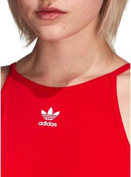 Vestito Adidas Adicolor Classics Rosso per Donna