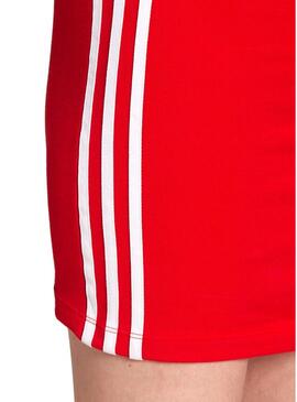 Vestito Adidas Adicolor Classics Rosso per Donna