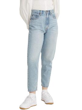 Jeans Levis High Loose Taper Blu Donna