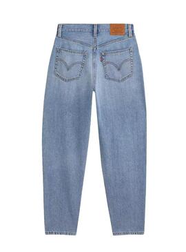 Jeans Levis High Loose Taper Blu Donna