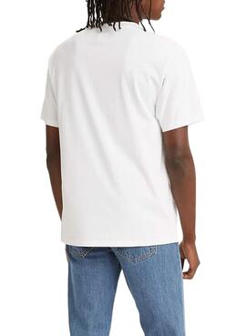 T-Shirt Levis Red Tab Vintage Bianco Uomo Donna