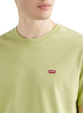 T-Shirt Levis Original Housemark Verde Uomo
