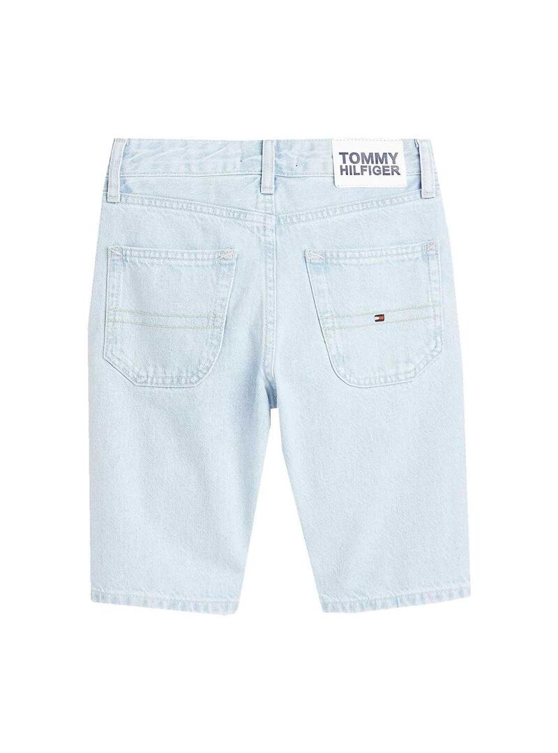 Bermuda Tommy Hilfiger Modern Straight Blu Bambino