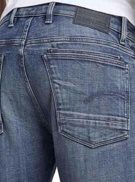 Jeans G-Star Lerond Skinny Blu Uomo