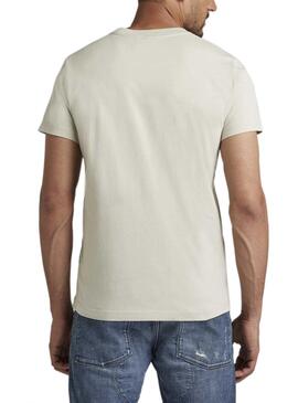 T-Shirt G-Star Covered Originals Grigio per Uomo