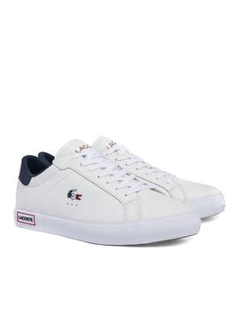 Sneakers Lacoste Powercourt Bianche per Uomo