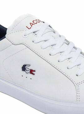 Sneaker Lacoste Powercourt Biancos per Uomo