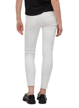 Pantaloni Vila Skinnie It Bianco per Donna