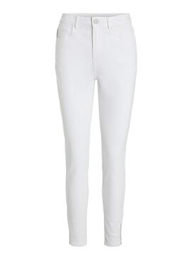 Pantaloni Vila Skinnie It Bianco per Donna