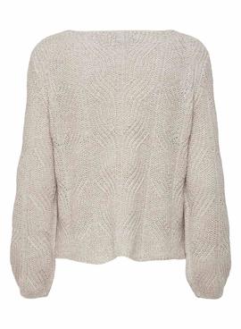 Pullover Only Michala Beige per Donna