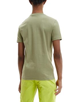 T-Shirt Calvin Klein Seasonal Monogram Verde