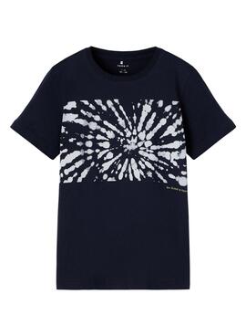 T-Shirt Name It Fasmus Blu Navy per Bambino