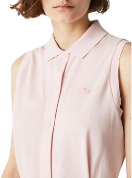 Vestito Lacoste EF1107 Rosa per Donna