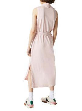 Vestito Lacoste EF1107 Rosa per Donna