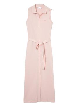 Vestito Lacoste EF1107 Rosa per Donna