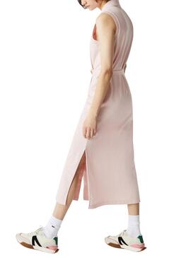 Vestito Lacoste EF1107 Rosa per Donna